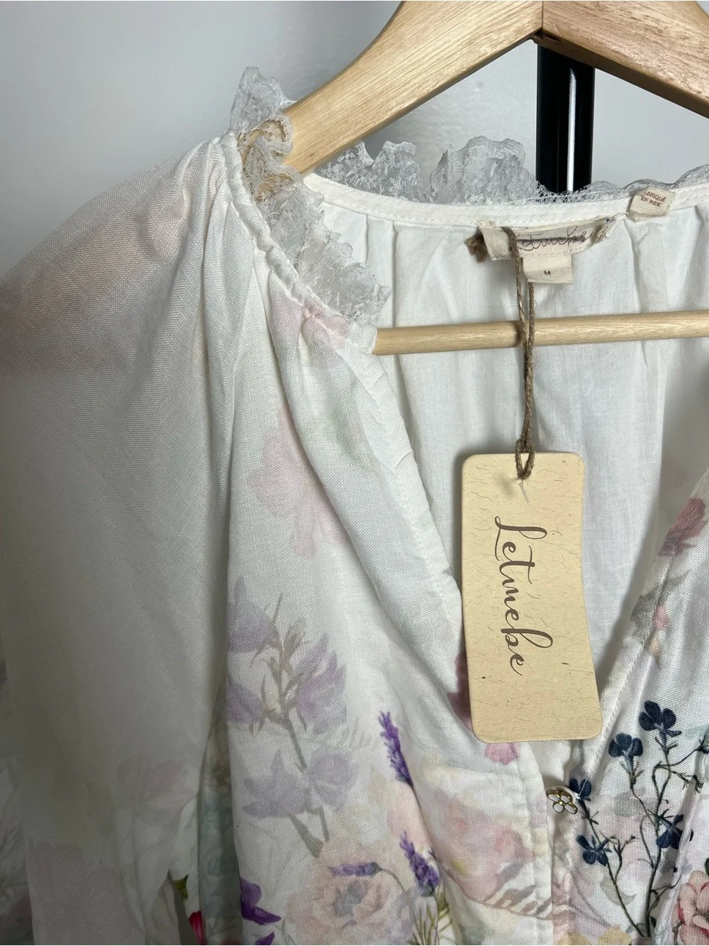NWT Let Me Be Floral Midi Dress - Picture 6 of 13